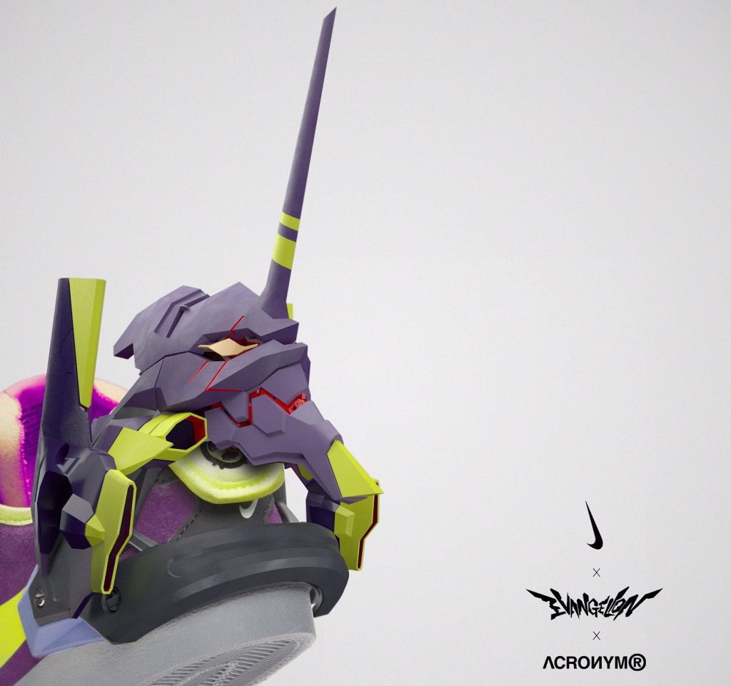 les83machines’ Evangelion-inspired NIKE X ACRONYM design.